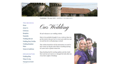 Desktop Screenshot of lucieandsean.gettingmarried.co.uk