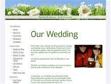 Tablet Screenshot of megandkevsbigday.gettingmarried.co.uk