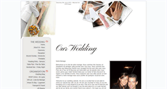Desktop Screenshot of leighandmarie.gettingmarried.co.uk