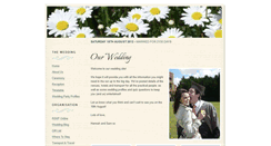 Desktop Screenshot of hannahandsam.gettingmarried.co.uk