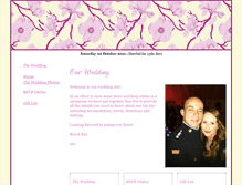 Tablet Screenshot of ben-and-kat.gettingmarried.co.uk