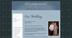 Desktop Screenshot of est-and-grant.gettingmarried.co.uk