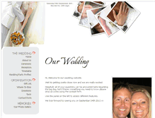 Tablet Screenshot of andrew-and-jane.gettingmarried.co.uk