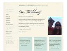 Tablet Screenshot of janda-capetown.gettingmarried.co.uk
