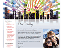 Tablet Screenshot of jonandcaz.gettingmarried.co.uk
