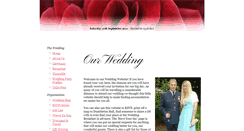 Desktop Screenshot of nick-thorne-and-amanda-watson.gettingmarried.co.uk