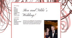 Desktop Screenshot of ben-and-nikki-are.gettingmarried.co.uk