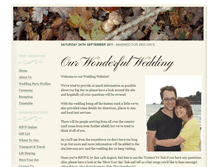 Tablet Screenshot of maria-and-duncan.gettingmarried.co.uk