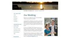 Desktop Screenshot of dan-and-hannah.gettingmarried.co.uk