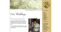 Desktop Screenshot of kelly-and-matt.gettingmarried.co.uk