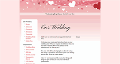 Desktop Screenshot of bobandtom.gettingmarried.co.uk