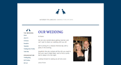 Desktop Screenshot of dansarah.gettingmarried.co.uk