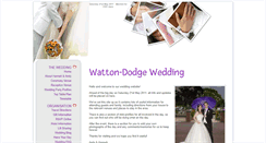 Desktop Screenshot of andy-and-hannah.gettingmarried.co.uk