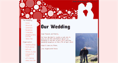 Desktop Screenshot of angela-and-stephen.gettingmarried.co.uk