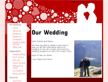 Tablet Screenshot of angela-and-stephen.gettingmarried.co.uk