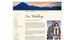 Desktop Screenshot of andrewandkatherine.gettingmarried.co.uk