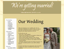 Tablet Screenshot of karrie-and-nolan.gettingmarried.co.uk