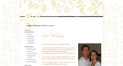 Desktop Screenshot of joandandy.gettingmarried.co.uk