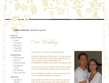 Tablet Screenshot of joandandy.gettingmarried.co.uk