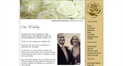 Desktop Screenshot of darrenandangela.gettingmarried.co.uk