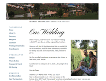 Tablet Screenshot of bashamjones.gettingmarried.co.uk