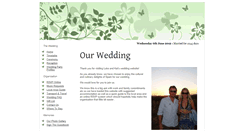 Desktop Screenshot of lukeandkat.gettingmarried.co.uk