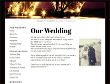 Tablet Screenshot of jpandamy.gettingmarried.co.uk