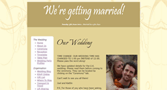 Desktop Screenshot of joel-and-kaitlin.gettingmarried.co.uk