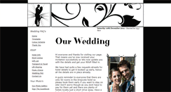Desktop Screenshot of daveandeve.gettingmarried.co.uk