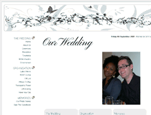 Tablet Screenshot of albertandamian.gettingmarried.co.uk