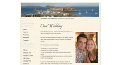 Desktop Screenshot of mattandpenny.gettingmarried.co.uk