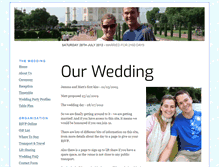 Tablet Screenshot of jemmaandmatt.gettingmarried.org.uk