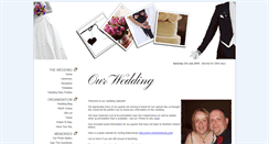 Desktop Screenshot of gillianandbrian.gettingmarried.co.uk