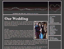 Tablet Screenshot of malcolmandlauren.gettingmarried.co.uk
