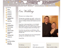 Tablet Screenshot of greganderin.gettingmarried.co.uk