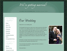 Tablet Screenshot of benanderica.gettingmarried.co.uk