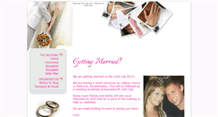 Desktop Screenshot of laura-mike.gettingmarried.co.uk