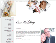 Tablet Screenshot of andrewandchristine.gettingmarried.co.uk
