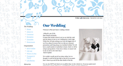 Desktop Screenshot of philandclaire.gettingmarried.co.uk