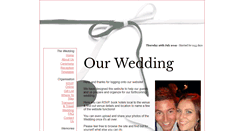 Desktop Screenshot of holly-and-david.gettingmarried.co.uk