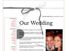 Tablet Screenshot of holly-and-david.gettingmarried.co.uk