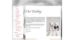 Desktop Screenshot of lucy-and-mark.gettingmarried.co.uk