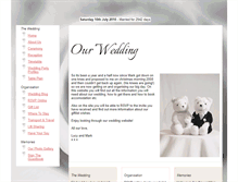 Tablet Screenshot of lucy-and-mark.gettingmarried.co.uk