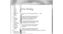 Desktop Screenshot of bodetasha.gettingmarried.co.uk