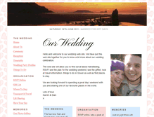 Tablet Screenshot of karrimandsian.gettingmarried.co.uk