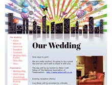 Tablet Screenshot of deniseandhayden.gettingmarried.co.uk