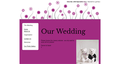 Desktop Screenshot of dazzler-and-pumf.gettingmarried.co.uk