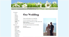 Desktop Screenshot of claireandmattare.gettingmarried.co.uk