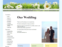Tablet Screenshot of claireandmattare.gettingmarried.co.uk