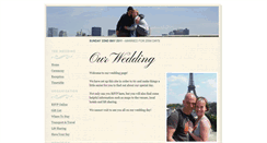 Desktop Screenshot of john-and-amie.gettingmarried.co.uk